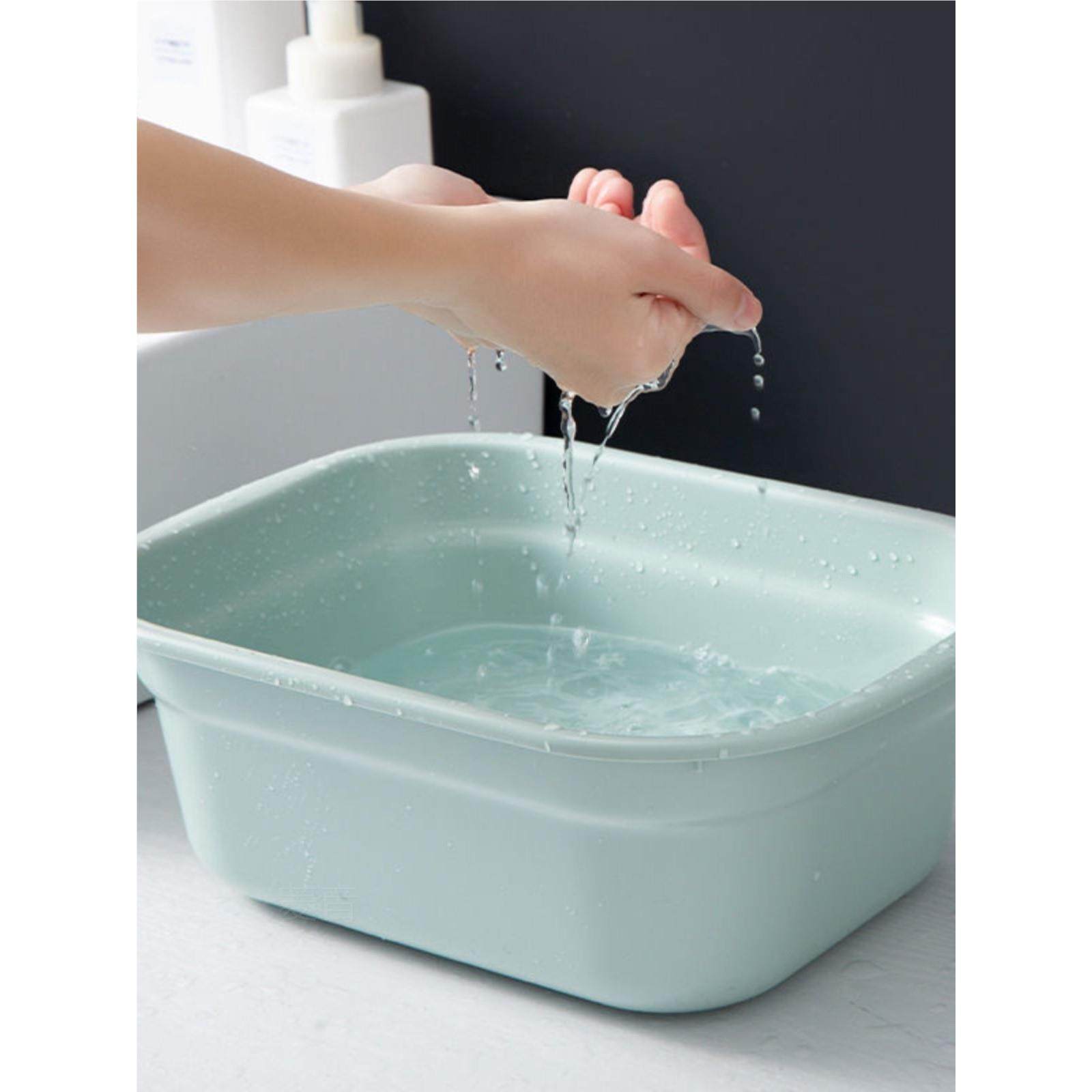 茶花款脸盆塑料加厚方盆厨房洗碗洗菜沥水盆果盆长方形大号洗衣盆,厨房电器,爆米花机,淘宝优惠券,粉丝福利购,淘宝优惠卷