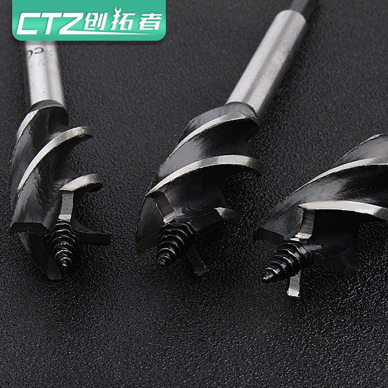 创拓者木工钻四槽刃支罗