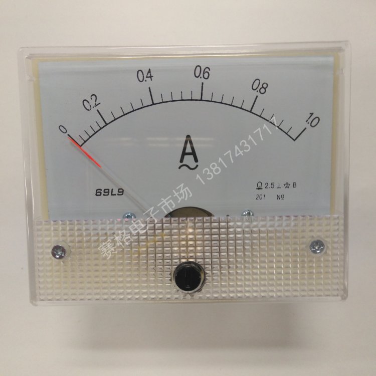 69L9-5MA 10MA 50MA 1A 10A 30A 交流指针式电流表 电流电压表