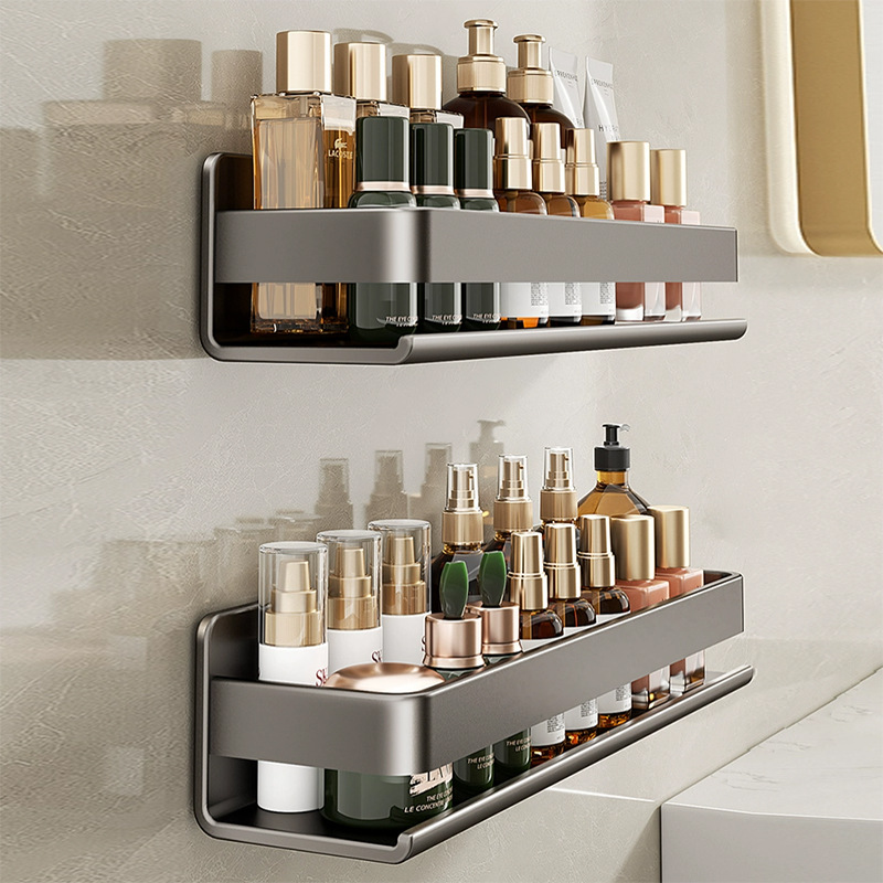 免打孔壁挂式卫生间置物