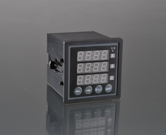 智能数显三相电流表/电压表CD194I-2X4