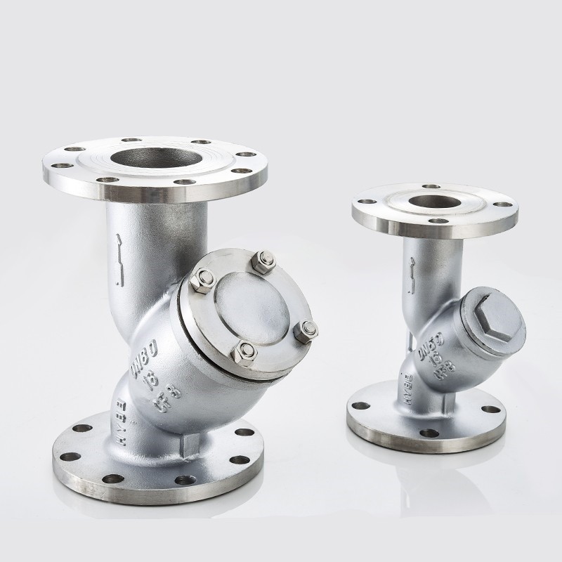 不锈钢法兰式型过滤器加