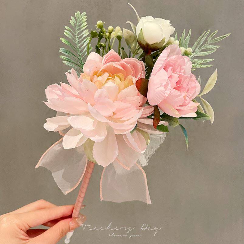 教师节笔花束教师节送女老师高档永生花签情人节花束伴手礼物礼品
