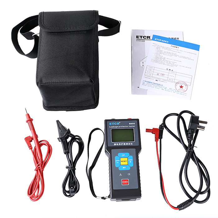 【铱泰ETCR   ETCR8600漏电保护器测试仪