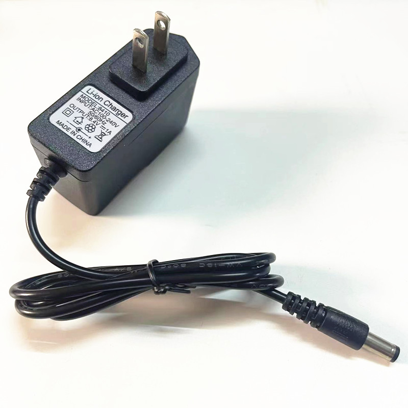 适用鑫科腰带按摩器筋膜枪电源适配器电源线HY841000充电器8.4V1A