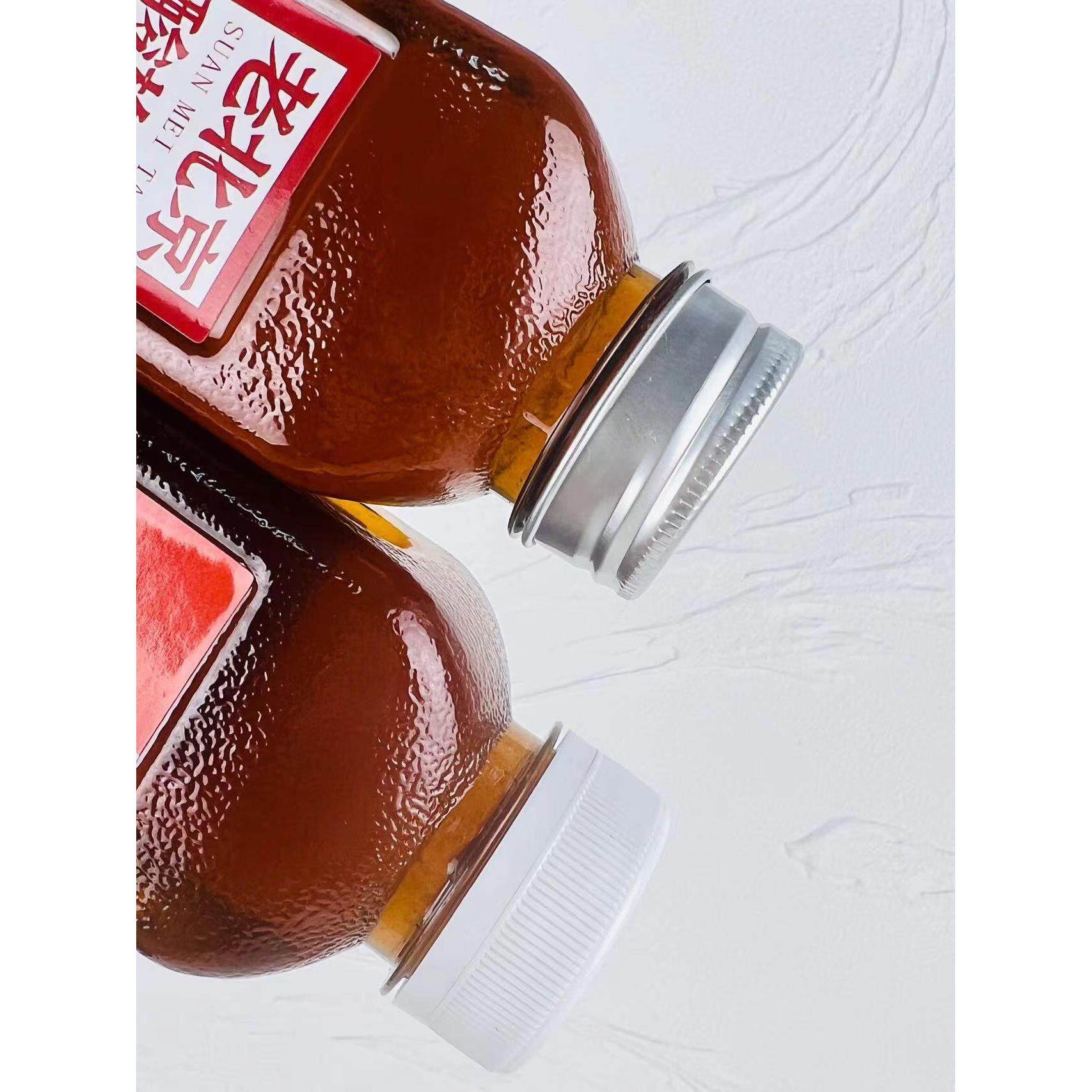 酸梅汤杯子瓶子水果汁方瓶柠檬汁奶茶瓶带盖透明酸梅汁空瓶打包杯,包装,塑料瓶,淘宝优惠券,粉丝福利购,淘宝优惠卷