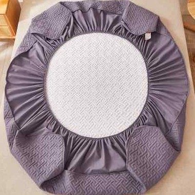 床垫保护罩加厚夹棉床笠单件棕垫床套罩全包席梦思防尘防滑罩加高,床上用品,床笠,淘宝优惠券,粉丝福利购,淘宝优惠卷