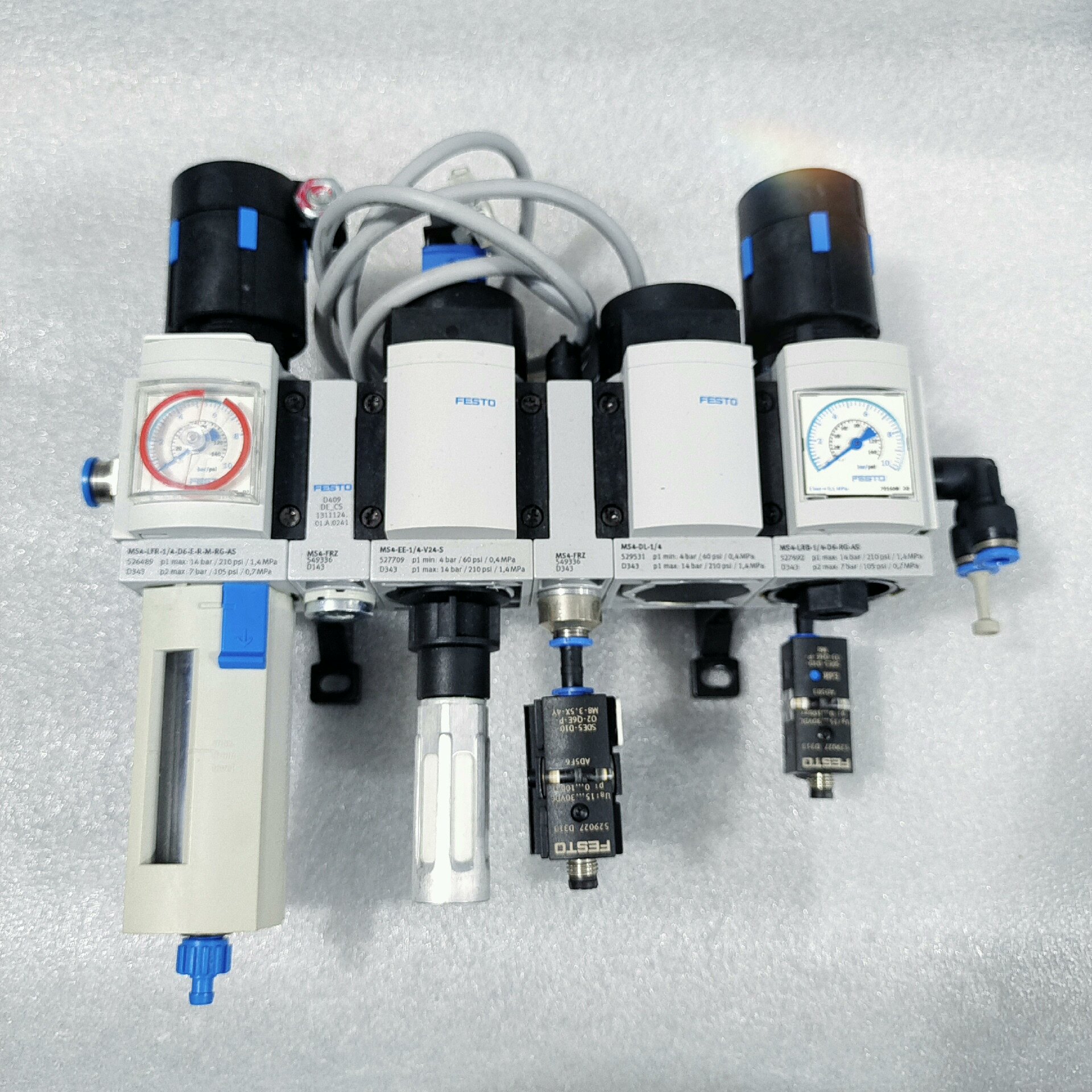 FESTO费斯托MS4-FRZ549336四联件一套，原装拆议价