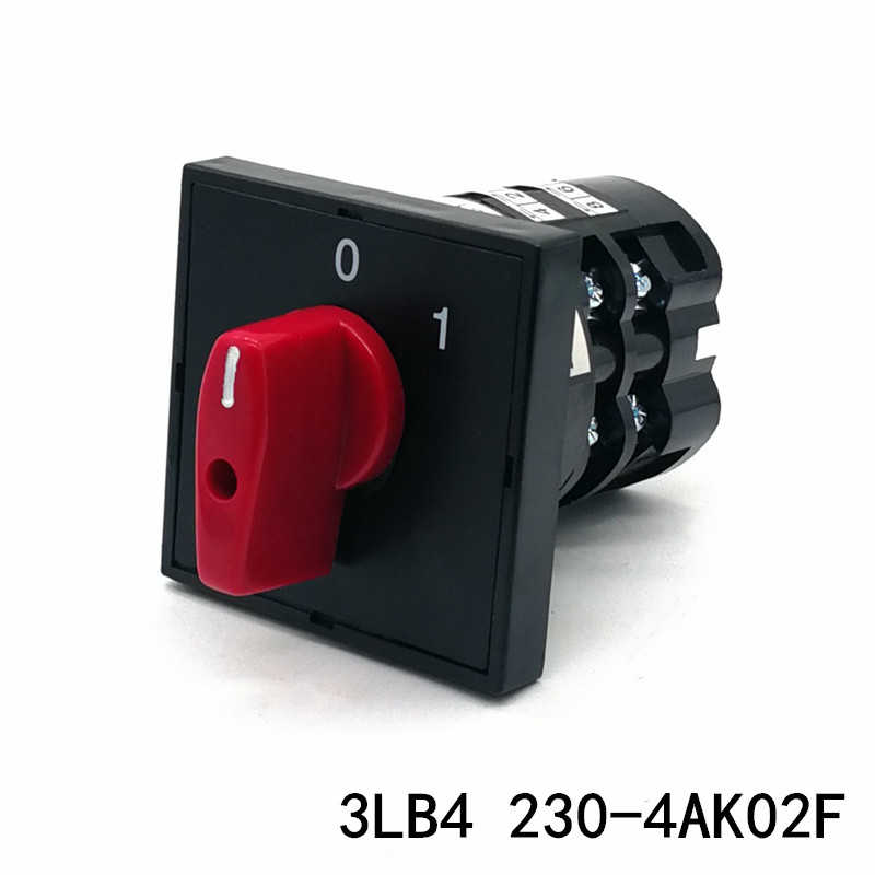 3LB4 230-4AK02F 40A 组合开关 万能转换 电源通断旋转 三档两节