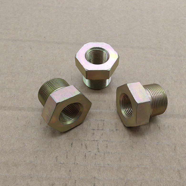 补芯外丝转内细牙铁材料