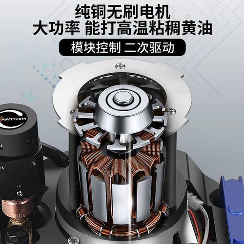 卡维特挖机专用大容量高压无刷电动黄油机黄油泵全自动打黄油机
