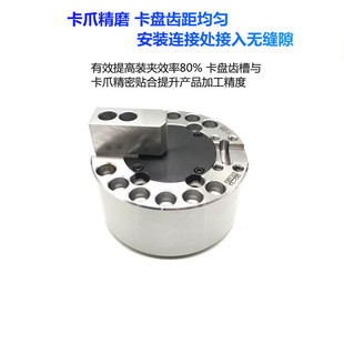 标准单爪液压卡盘中实长行程油压卡盘6寸8寸10寸异形一爪现货 新款