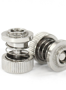 不锈钢松不脱螺钉PFS31/PFS32-M3M4M5M6压铆机螺钉弹簧组合螺铆钉