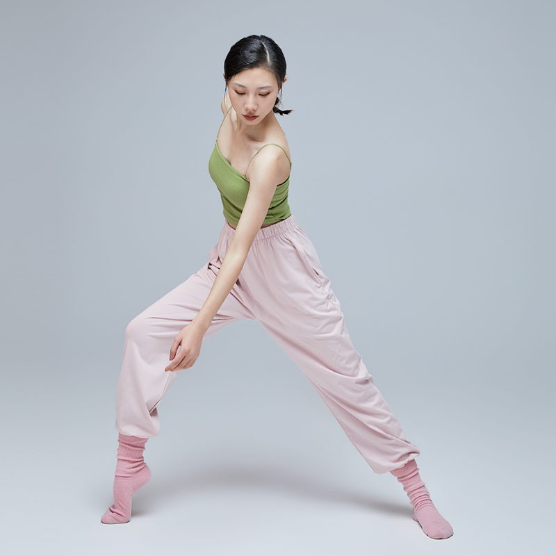 C215现代舞练功服舞蹈裤女形体服古典舞中国舞萝卜裤舞蹈服束脚裤
