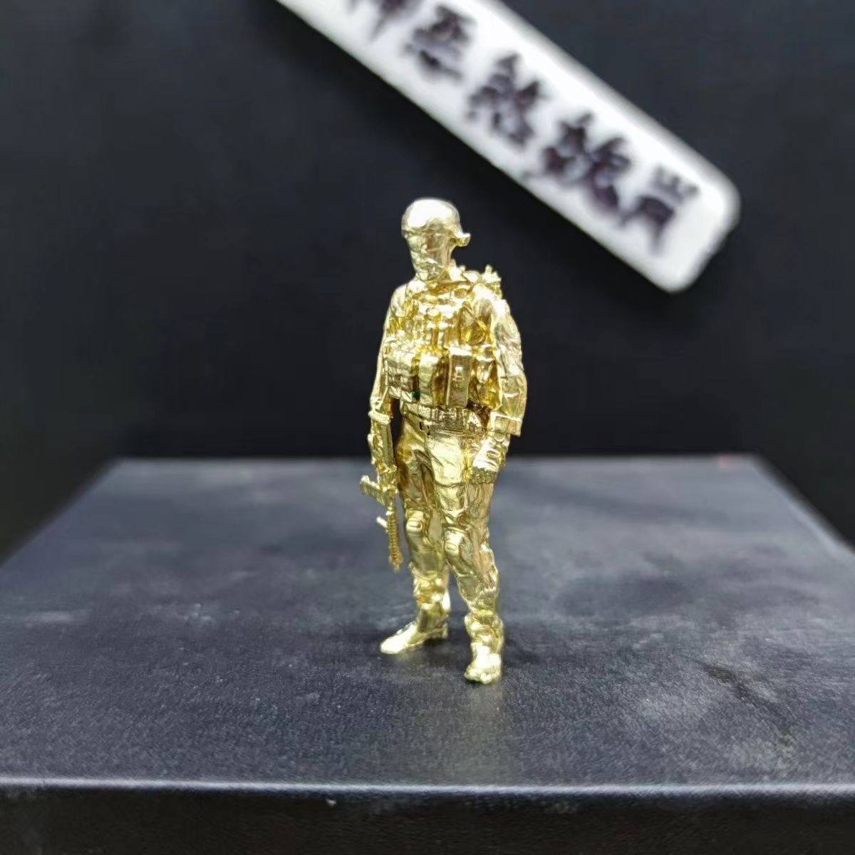 纯铜实心1/35黄铜兵人模型 美军战士 白模手办金属现代狂热者陆军,金属材料及制品,金属罐/桶/瓶,淘宝优惠券,粉丝福利购,淘宝优惠卷