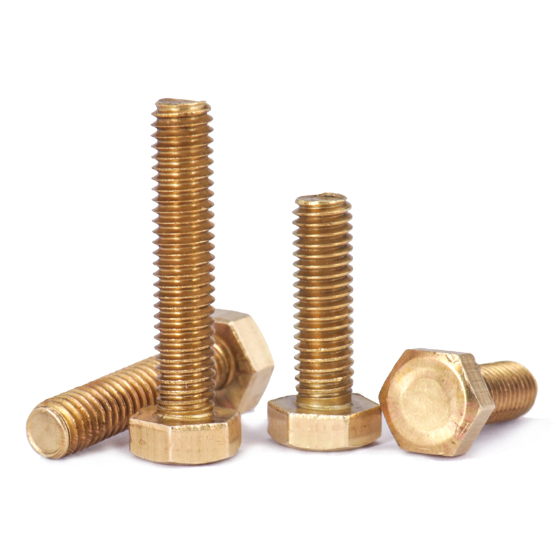 铜制外六角螺丝黄机牙栓