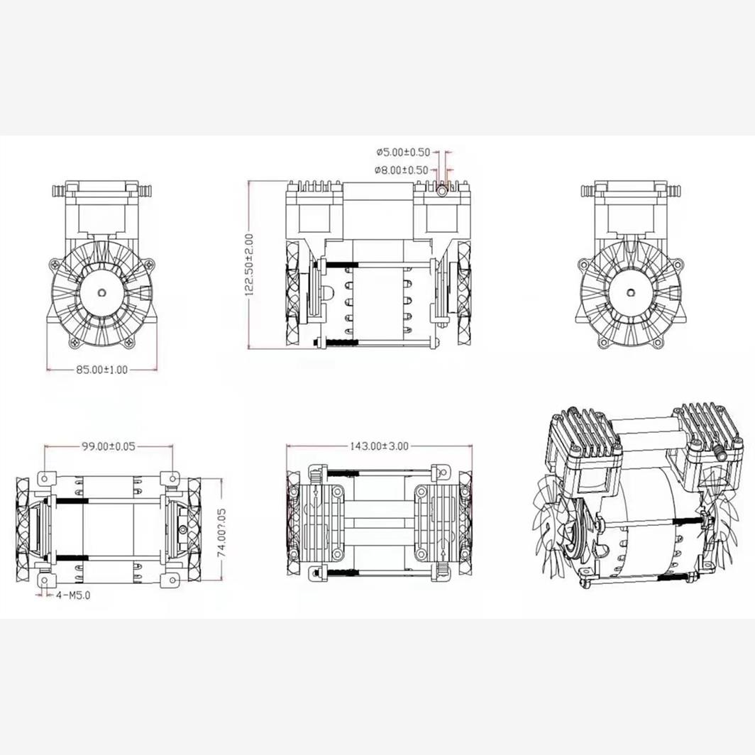 新款2AP85-1充抽两用双头