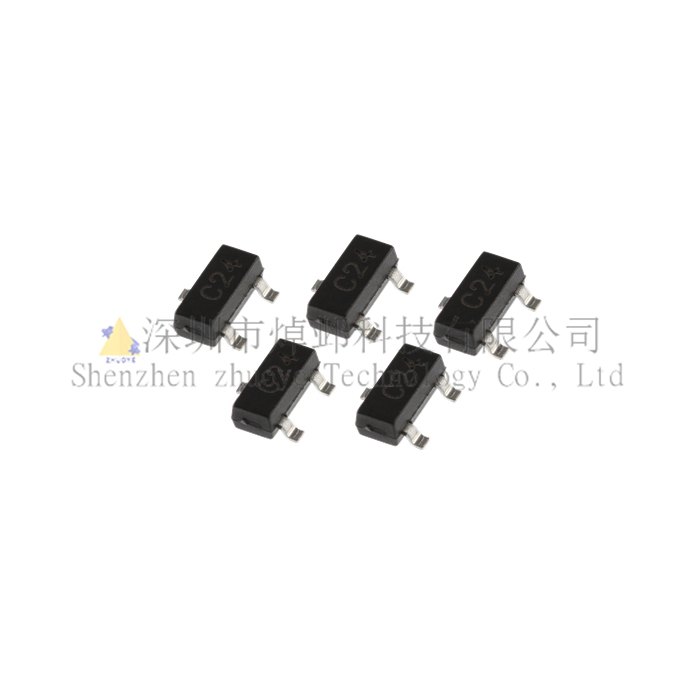 10个 贴片TVS管 SDT23C24L02 印字C24 SOT23 ESD静电保护管