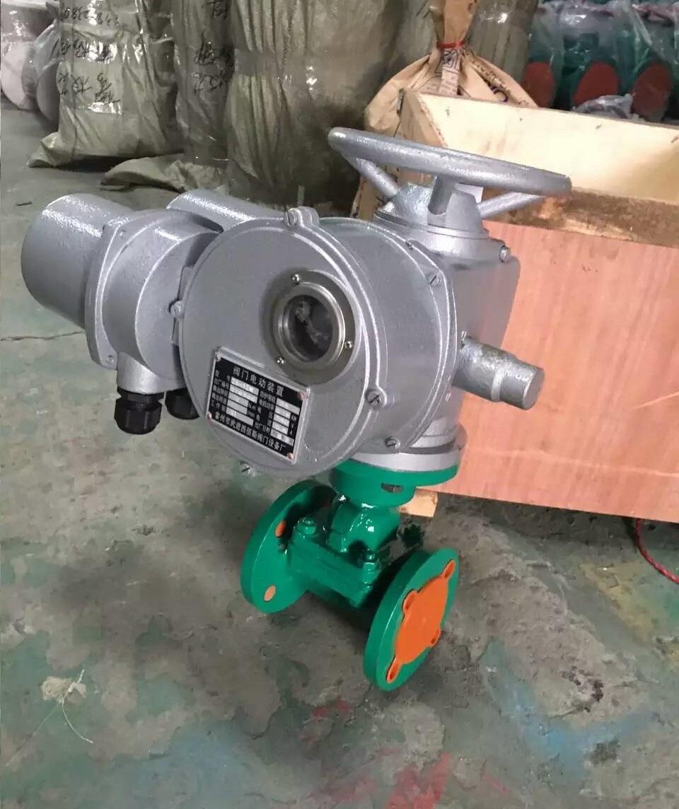 上海沪工电动调节衬胶隔