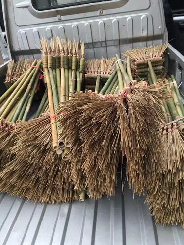 短竹扫 街扫 纯手工竹子扫 短竹扫把