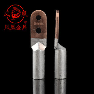 凤凰国标A级双孔铜铝接头DTL-240MM2（SY）铜鼻子 双眼接线端子