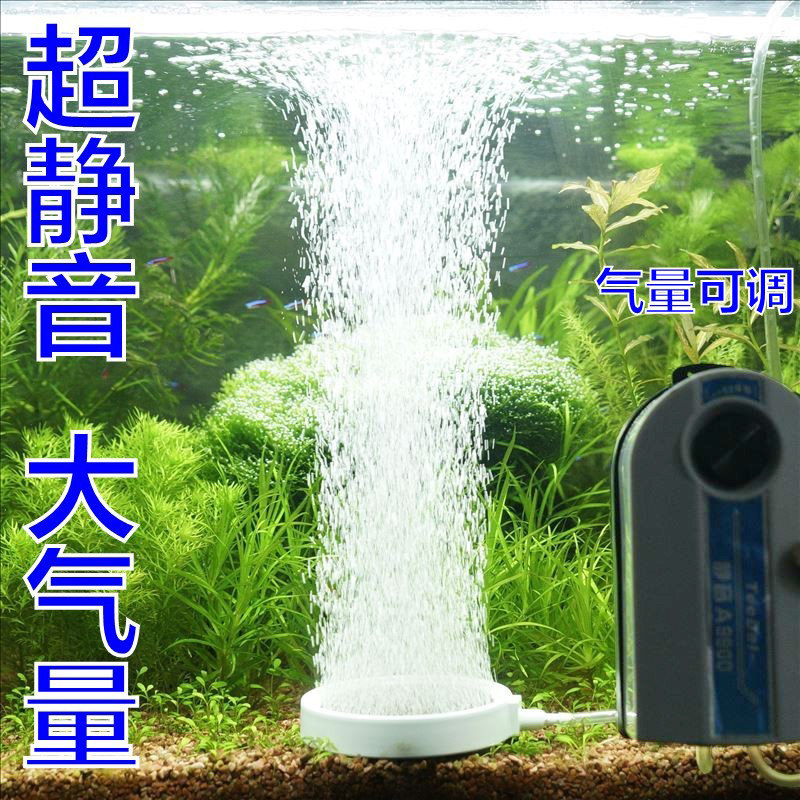 TeeDel养鱼氧气泵增氧泵静音大功率打氧机鱼缸水族供氧器打氧泵