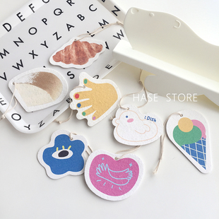 厨房清洁海绵吸水去污不沾油压缩木浆棉抹布刷锅不伤涂层百洁布