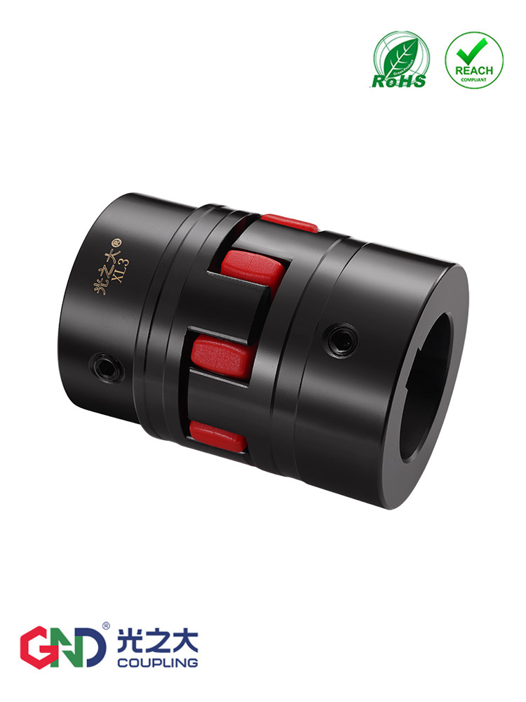 XL3 光之大45号钢三爪式键槽星型弹性联轴器45号钢梅花连接器,3C数码配件,USB多功能数码宝,淘宝优惠券,粉丝福利购,淘宝优惠卷