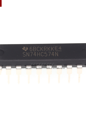 SN74HC574N DIP-20 原装进口 D型触发器 全新