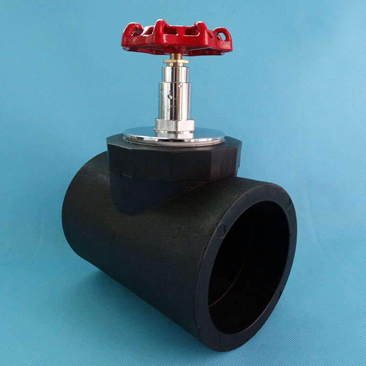 PE截止阀63 HDPE升降式截止阀50PE给水管阀门开关4分6分1寸PE闸阀