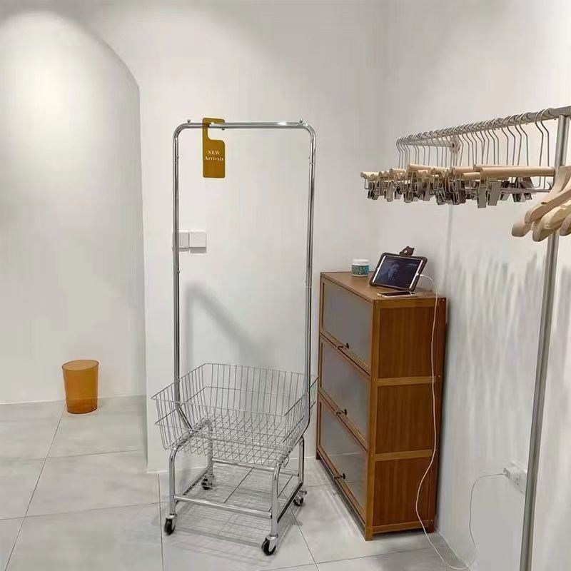 衣帽架简易卧室落地可移