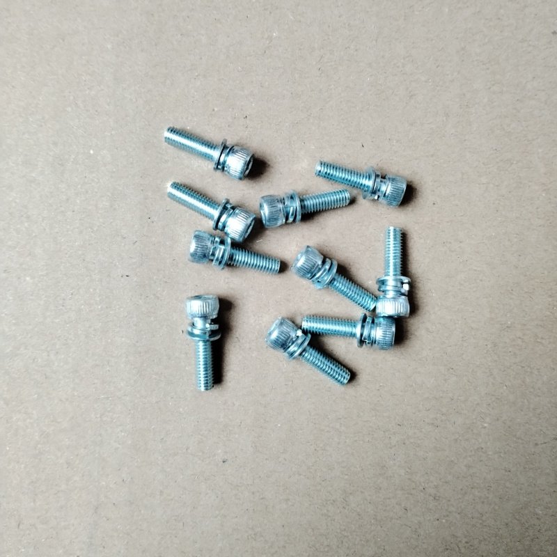 汽油割草机配件拆机维修安装内6角螺丝 绿篱机地钻油锯拉盘螺丝,3C数码配件,USB多功能数码宝,淘宝优惠券,粉丝福利购,淘宝优惠卷