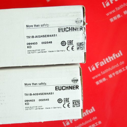 议价Euchner 094403 安士能安全开关 TX1B-A024SEM4AS1 AS-I