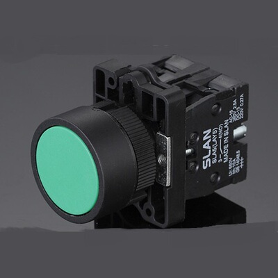 LA128E经济型塑料外壳平头复位按钮开关 XB2-EA31 EA42