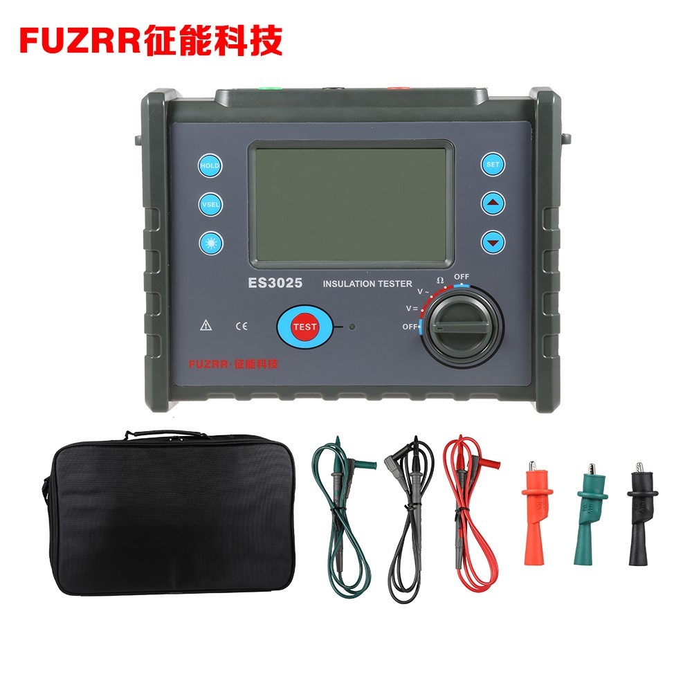 征能ES3025数字式绝缘电阻表2500V征能