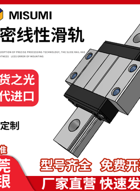 米思米微型直线导轨SSEBM SSELB SSEBW SSELBW 8 9 10 12 13 14
