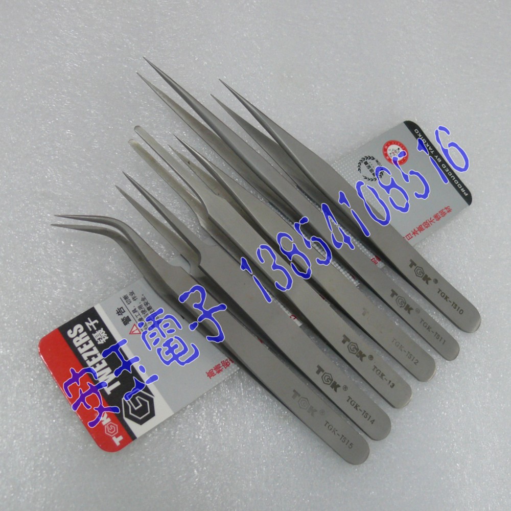 TGK-TS11-12-13-14-15不锈钢镊子-TGK工具-高弹性不锈钢镊子
