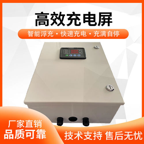 THINICON卓辉蓄电池cmc200柴油发电机组智能充电屏电瓶浮充电源