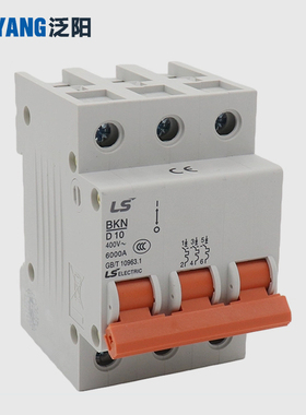 LS产电电梯小型断路器BKN1P 2P 3P C 2 3 4 6 10 D 16 20 25 32 A