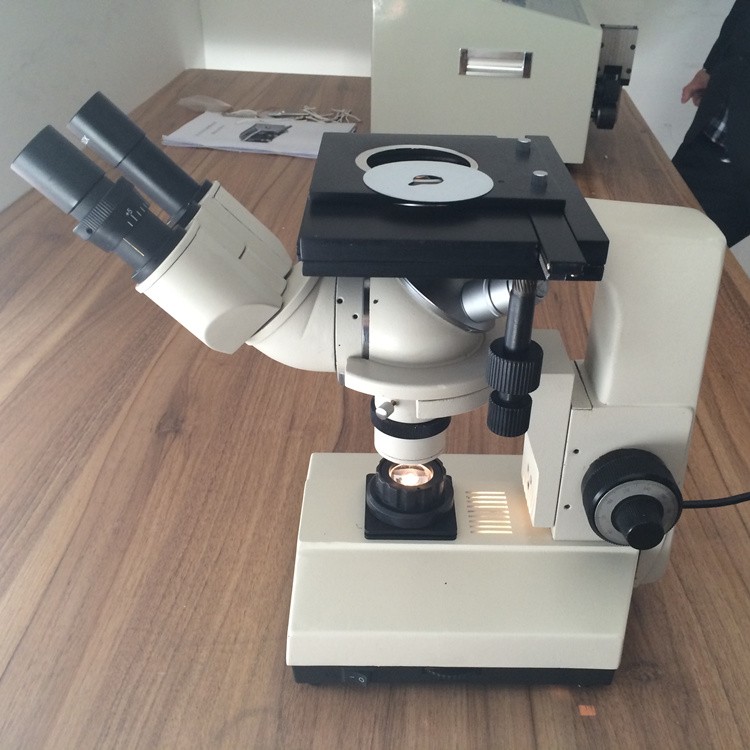 三目倒置金相显微镜4XC 球化率晶粒度金相分析仪金相组织分析评级