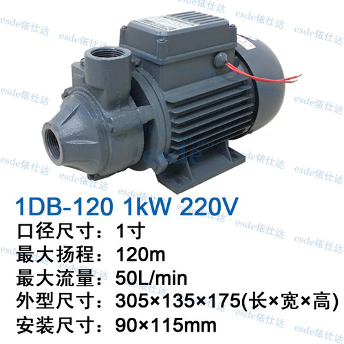 新款1/2DB-80高压漩涡泵7
