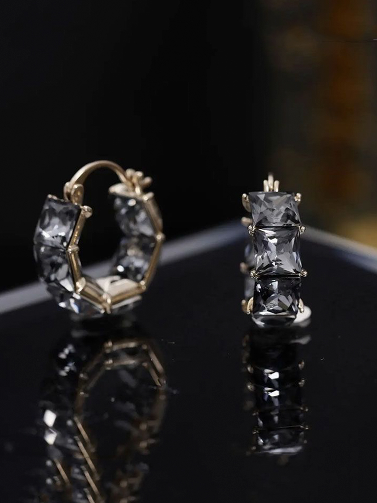 新款爆高级感时尚纯银耳