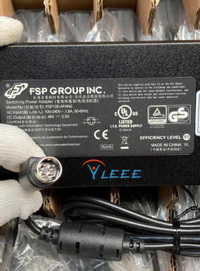 FSP120-AFAN2  48 V2.5A- 120W 4针插头 全新原装