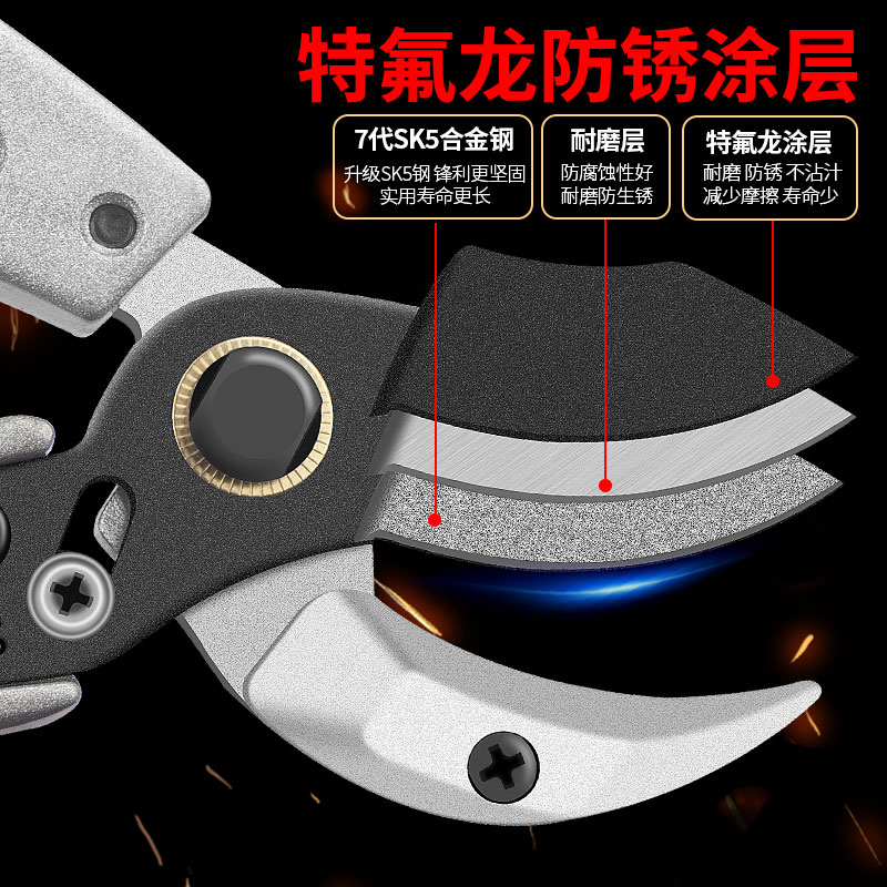 艺园剪刀粗枝摘果神器修