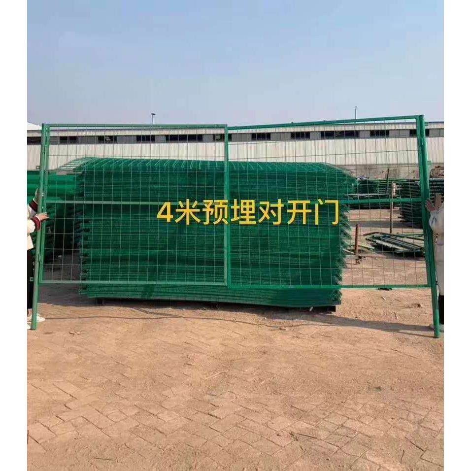 铁丝网门荷兰双边护栏围图片
