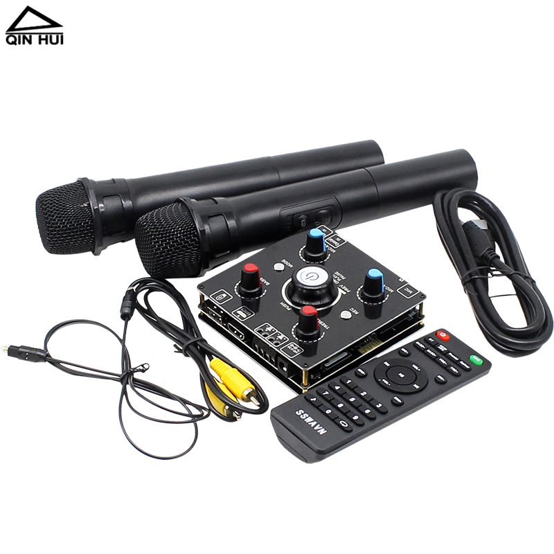 无线麦克风直播无损蓝牙卡拉OK音响功放板套装家庭KTV唱歌K歌设备