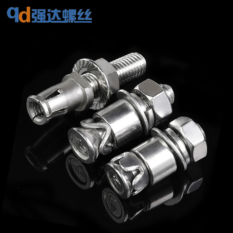 不锈钢背栓螺丝拴旋进式