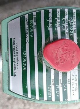 ASCO K302328 电磁阀 MP-C-080 电磁