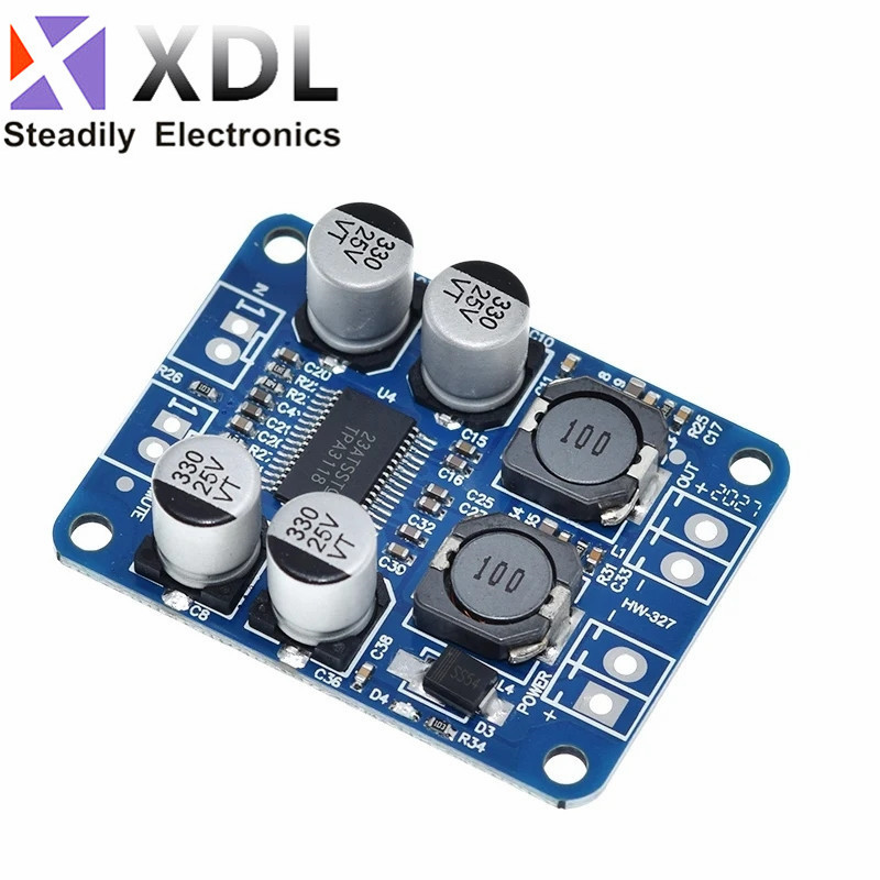 TPA3118功放板模块 PBTL单声道数字功放板 1X60W