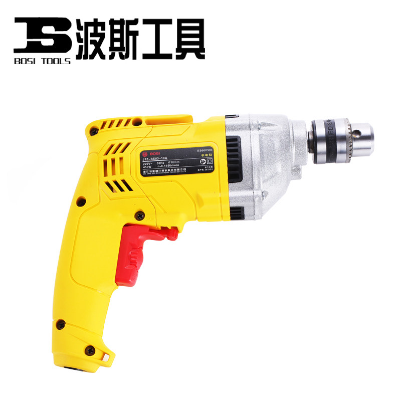 波斯工具正反转手电钻机